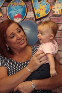 Stephanie and baby granddaughter, Skye, in Wichita, Kansas, 2016. Photo courtesy of Stephanie Byers.