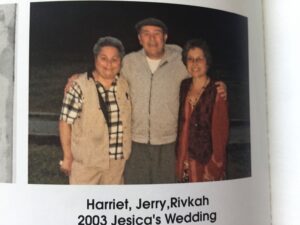 Harriet Miller (left) with siblings Jerry and Rivkah in Orcas Island, WA, 2003. Photo 
Courtesy of Harriet Miller and Monica Wehrle.